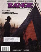 Spring '99, RANGE magazine -- Photo by ©Bob Moorhouse